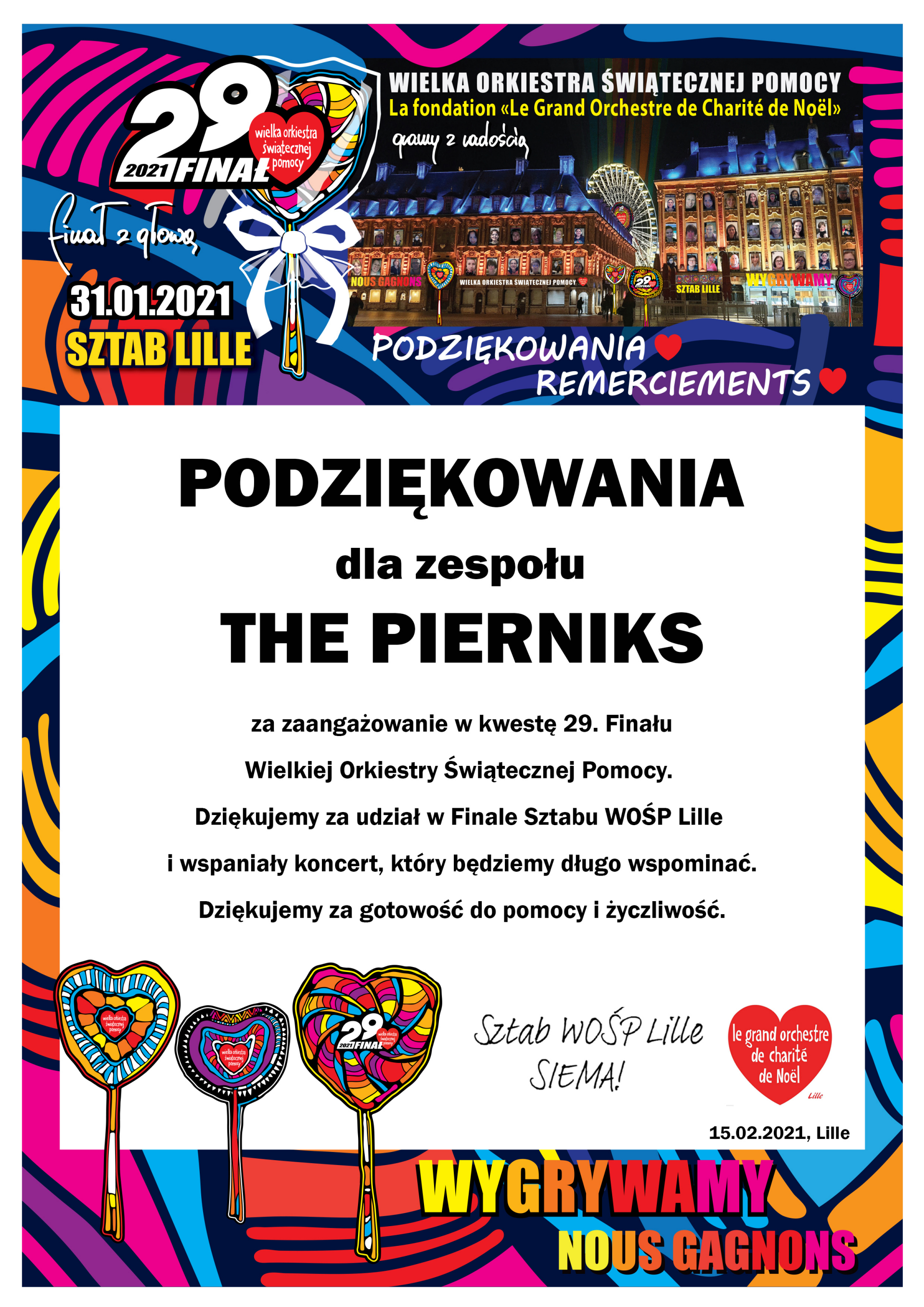 WOSP 29 Lille The Pierniks WOSP Lille The Pierniks